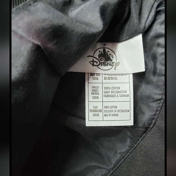 Disney Kids Bucket Hat Minnie Mouse Ears Embroidered Logo Toddler Black - Picture 3 of 3